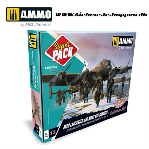 AMIG 7814  AVRO Lancaster and Night RAF Bombers - SUPER PACK Solution Set